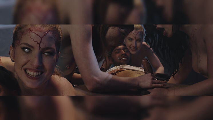 [Parasited] - Myra Moans & Octavia Red Share a Hard Cock - Oliver Davis - Scarlett Alexis - Octavia Red - Myra Moans