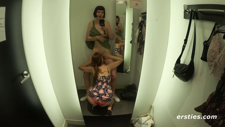 [Ersties] - Outdoor Exposure: Hairy & Trimmed Lovers Part 2 - Delfine (Ersties) - Sally B (Ersties)