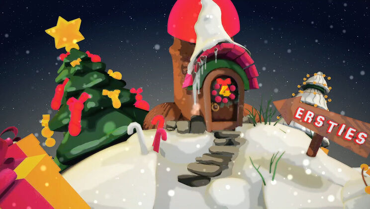 Christmas Calendar Scene Gabi