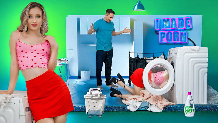 [IMadePorn] - Oiled Up and Fucked - Lily Blossom's Hot Debut - Brad Knight - Lily Blossom