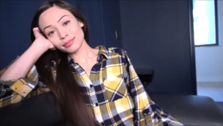 Cheating and Cumshot with Natasha Ty's Big Ass Brunette POV