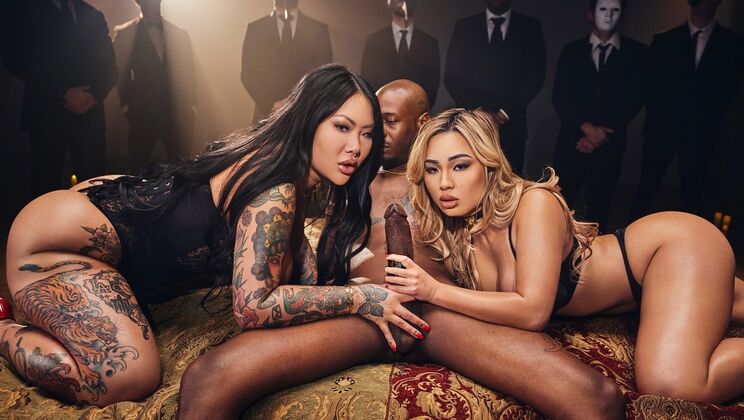 [Deeper] - Bare Witness: Blonde Riding and Brunette Face Sitting Action