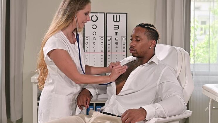 [PornWorld] - Nurse Takes Two Black Cocks Inside - Jesus Reyes - Darrell Deeps - Kinuski Kakku