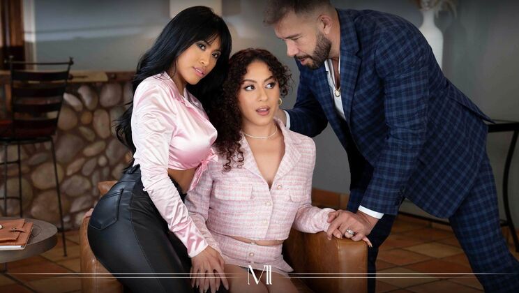 [ModernDaySins] - Cum Swapping Sluts in High Heels - Ember Snow - Liv Revamped - Will Pounder