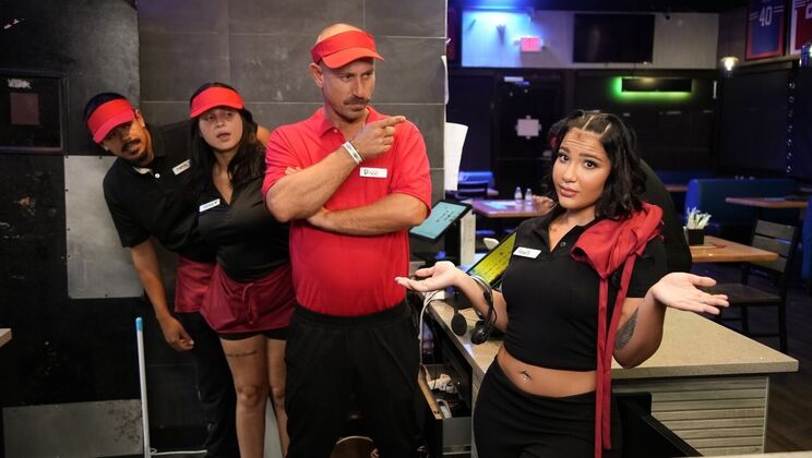 [RKPrime] - Workplace Fantasies: Brunette Latina Anais Amore in Uniform - Anais Amore - Mike Ox