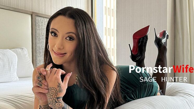 [PornstarWife] - Petite Brunette Sage Hunter Blowjob and Deepthroat for Stranger - Kyle Mason - Jovan Jordan - Quinton James - Will Pounder - Sage Hunter