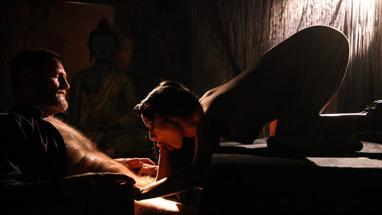 [SinfulXXX] - Intimate Kissing Leads to Rough Doggystyle and Cumshot - Yanick Shaft - Cara Mella