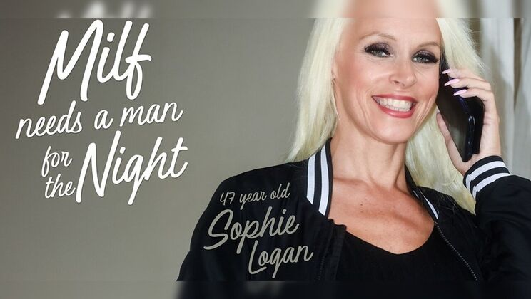 [Mature.nl] - Blonde Mom Sophie Logan Jerks Cock Before Riding