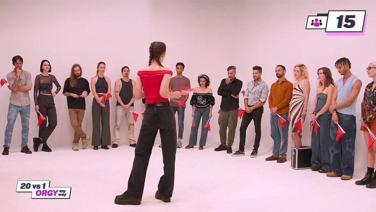 [Ersties] - Brunette With Tattoo & Small Tits In English Orgy - Amelia C (Ersties)