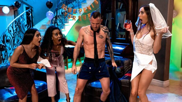 [DigitalPlayground] - Interracial Romance: Black Stud Fills White Friend with Cum - Scott Nails - Scarlit Scandal