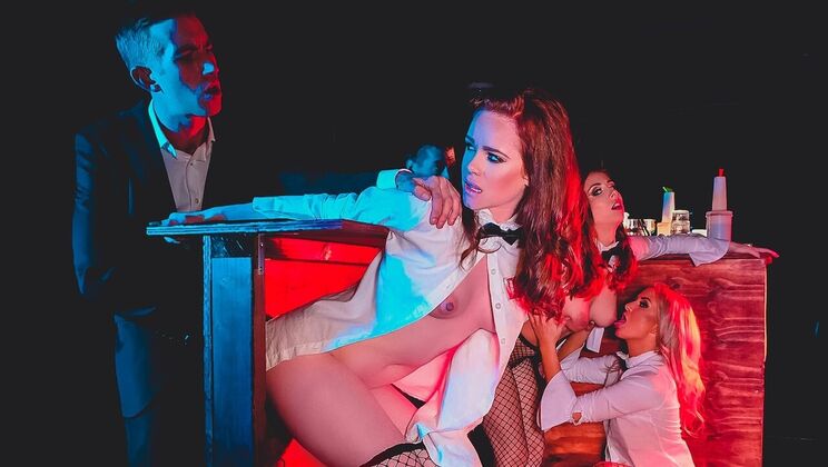 [DigitalPlayground] - Ball Busting and Cum Filling - Cayla Lyons - Ella Hughes - Xander Corvus - Antonia Sainz - Danny D