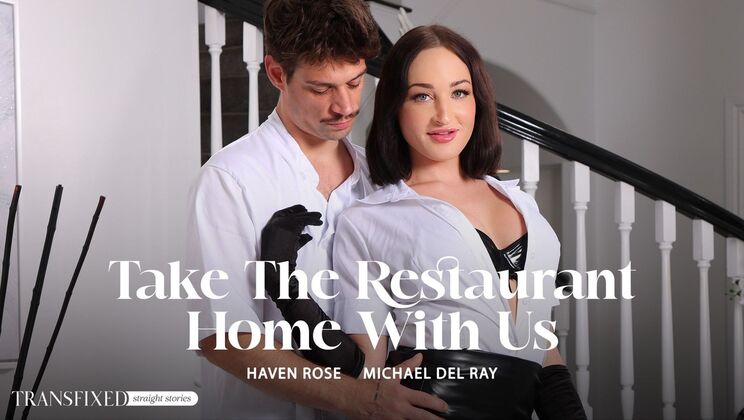 [Transfixed] - Shemale Haven Rose Gets a Facial - Michael DelRay - Haven Rose