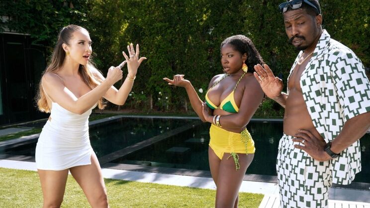 [DigitalPlayground] - Interracial Sex Doggystyle And Missionary With Big Cock - Isiah Maxwell - Amari Anne - Melissa Stratton