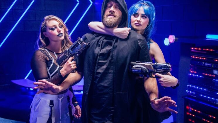 [DigitalPlayground] - Lesbian Spanking & Boots: Big Ass Worship Session - Jewelz Blu - Kayley Gunner