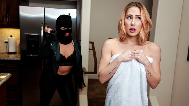 [DigitalPlayground] - Blonde and Brunette Lesbian Affront in Bathroom with Sex Toys - Jenna Sativa - Carter Cruise