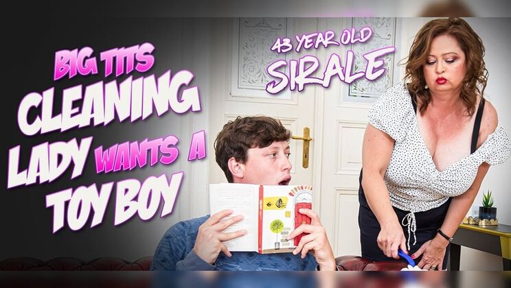 [Mature.nl] - Shaved MILF Sirale Pussy Licking and Titty Fuck for Her Young Boss - Sirale - Lenny Yankee