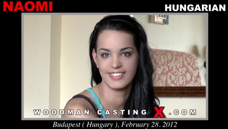 [WoodmanCasting] - Beautiful 18-Year-Old Naomi Loves Double Penetration - Naomi