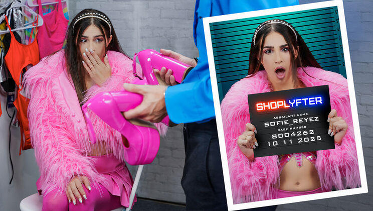 [Shoplyfter] - Braless Blowjob from a Teasing Petite Teen - Ryan Mclane - Sofie Reyez