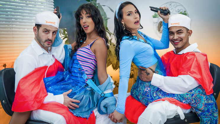 [SwappzSingles] - Old vs Young: A Story of Swapped Partners - Claire Black - Jade Greene - Tony Marzo - Arin Jones