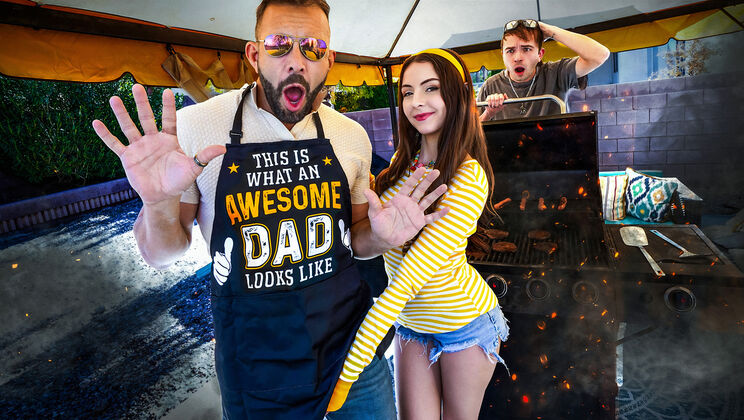 [FamilyStrokes] - Daddy's White Sauce All Over Serena's Face