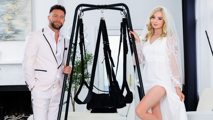 [Devil'sFilm] - Blonde Lexi Lore Takes Big Cock in Mouth & Pussy - Wedding Cheating - Lexi Lore - Seth Gamble