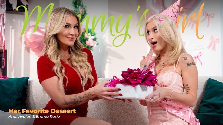 [Girlsway] - MILF Andi Avalon Rimming Petite Stepdaughter Emma Rosie - Emma Rosie - Andi Avalon