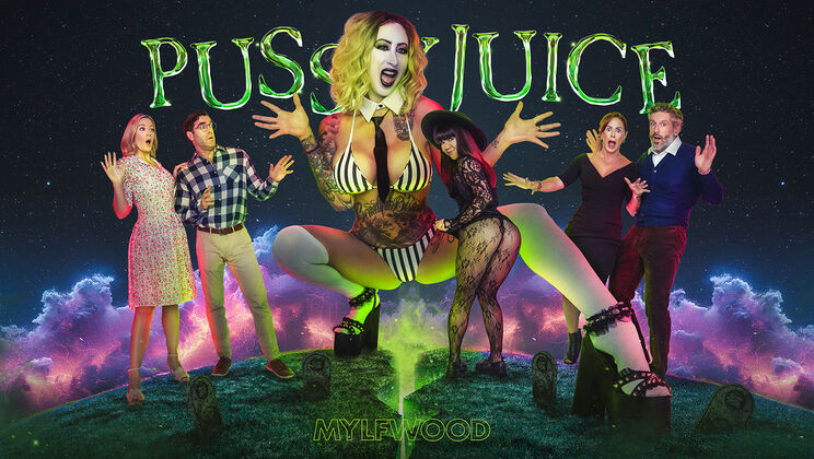 Pussyjuice Parody Brings Out Thick Top Lace Bra and Ghost Nipples