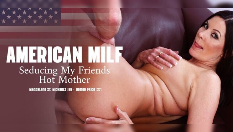 Dressed and Naked MILF Magdalene St. Michaels Gets Rimmed and Squirts on Young Romeo Price