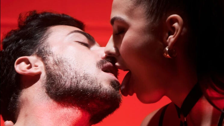 Dominant Threesome - Francis X Uses Condom