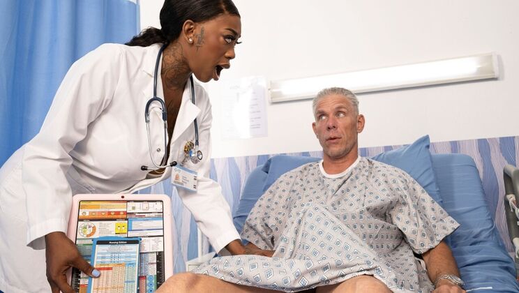 Gooner's Medical Need: Side Fuck and Pussy Licking