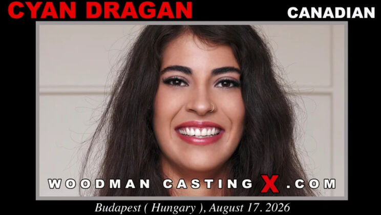 Cyan Dragan on Her Knees - Blowjob and Gape