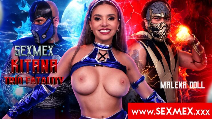 Malena Doll Argentinian Kitana Fatality Threesome