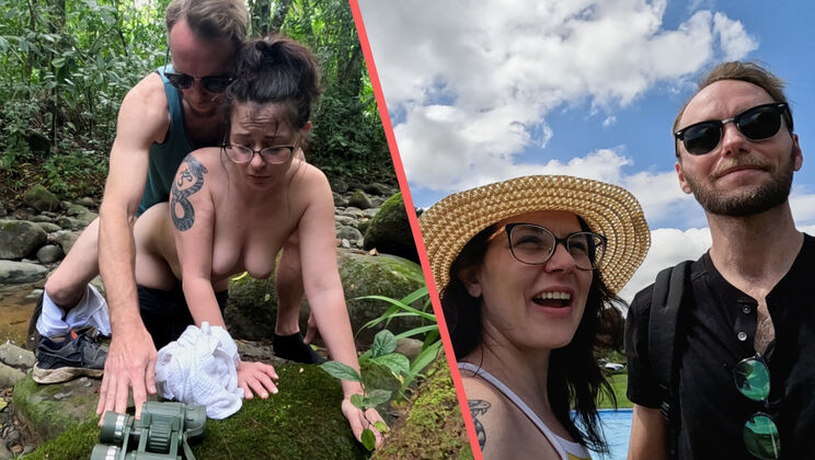 Lynn Masturbates With Vibrator in Costa Rica Bathroom