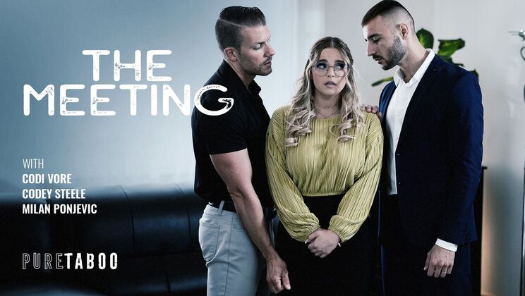 The Meeting: Rough Sex and Cum on Tits