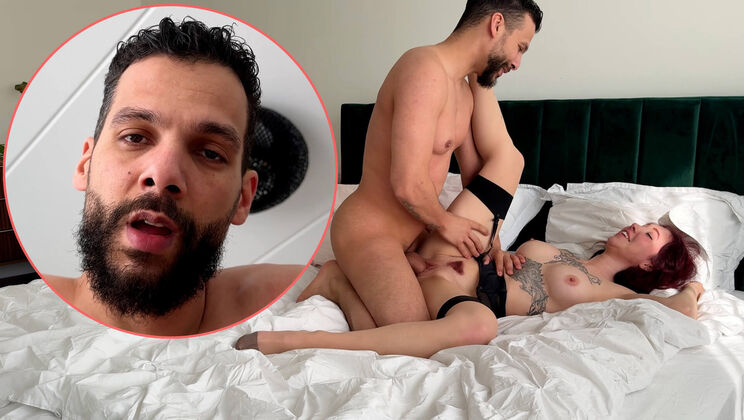 Esluna & Marvin Choking and Ball Sucking Passionate Sex