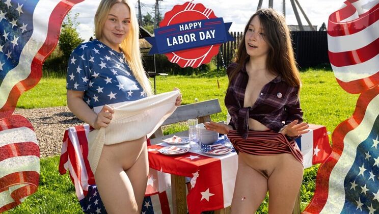 Labor Day 2026 Outdoor Lesbian Pussy Licking